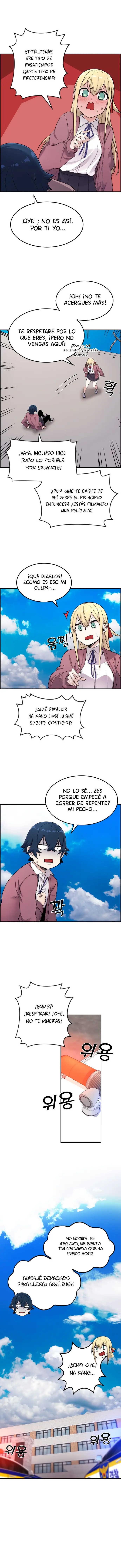 La Personaje Del Webtoon capítulo 9 página 4