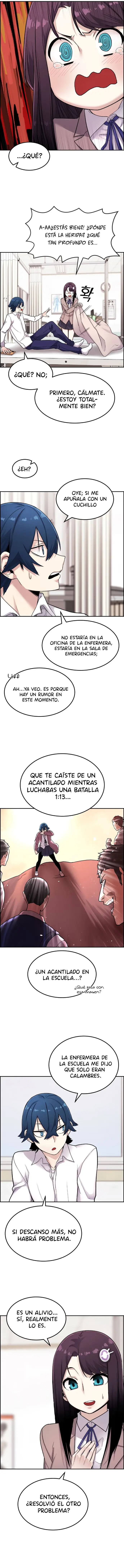 La Personaje Del Webtoon capítulo 9 página 8