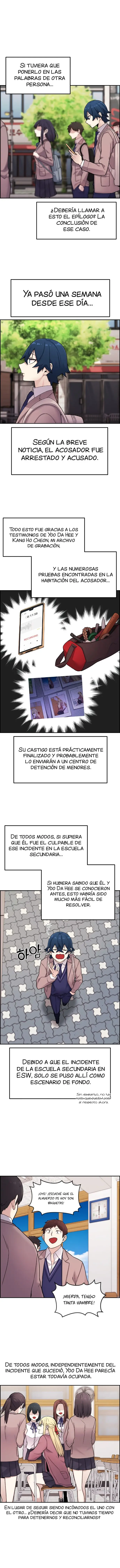 La Personaje Del Webtoon capítulo 9 página 10