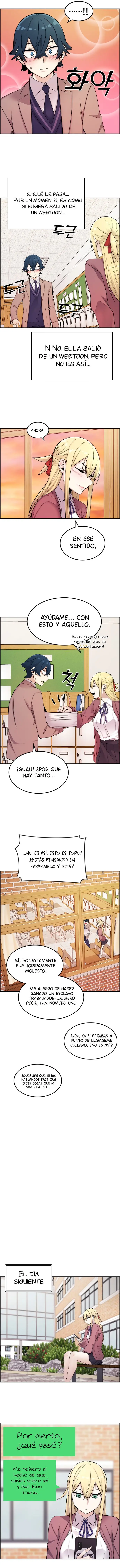 La Personaje Del Webtoon capítulo 9 página 19