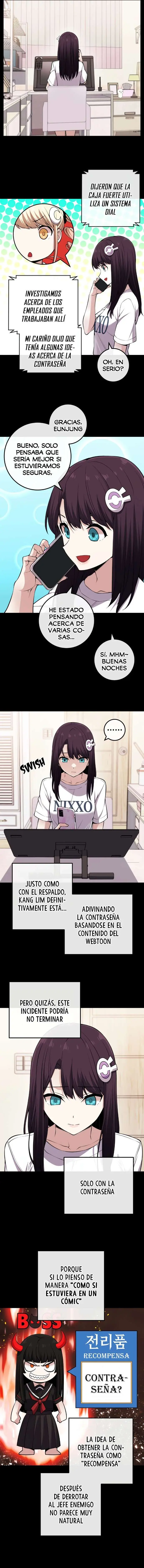 La Personaje Del Webtoon capítulo 93 página 4