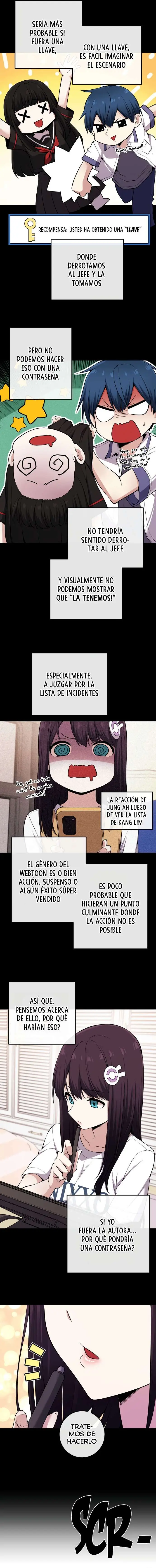 La Personaje Del Webtoon capítulo 93 página 5