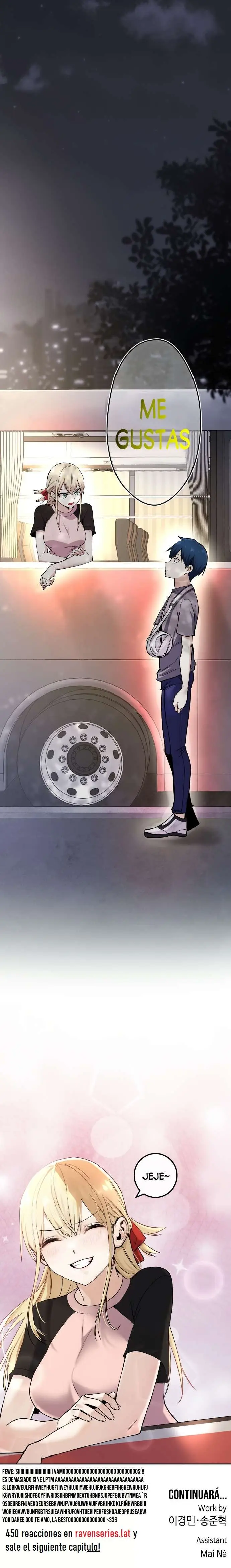 La Personaje Del Webtoon capítulo 97 página 17