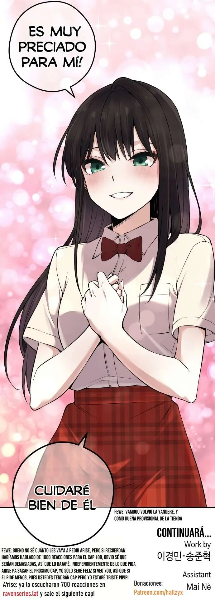 La Personaje Del Webtoon capítulo 99 página 17