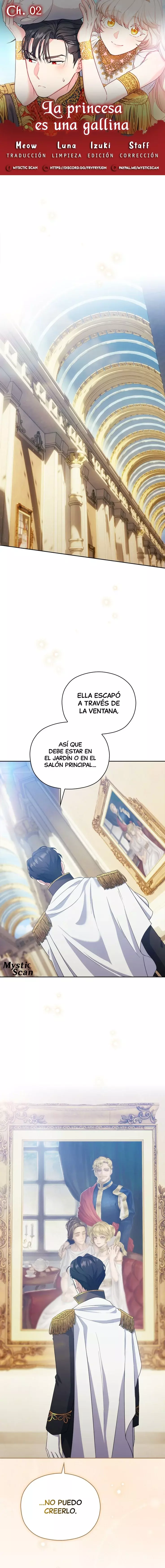 La Princesa Es Una Gallina capítulo 2 página 1