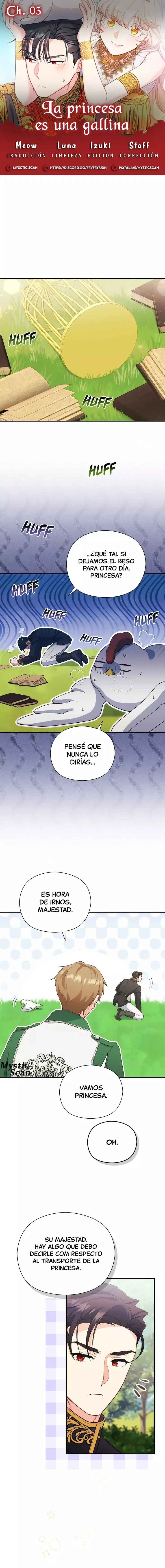 La Princesa Es Una Gallina capítulo 3 página 1