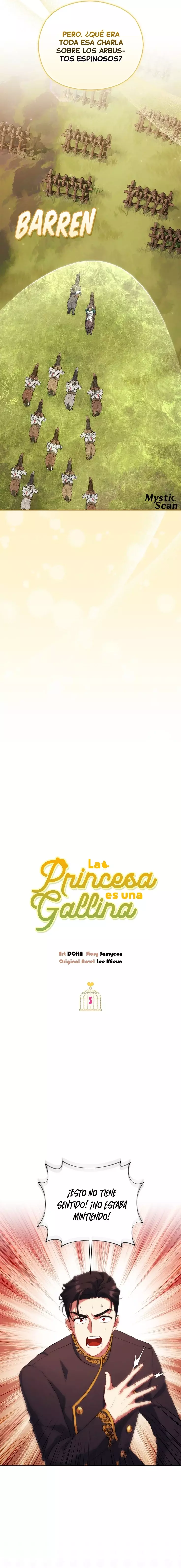 La Princesa Es Una Gallina capítulo 3 página 8