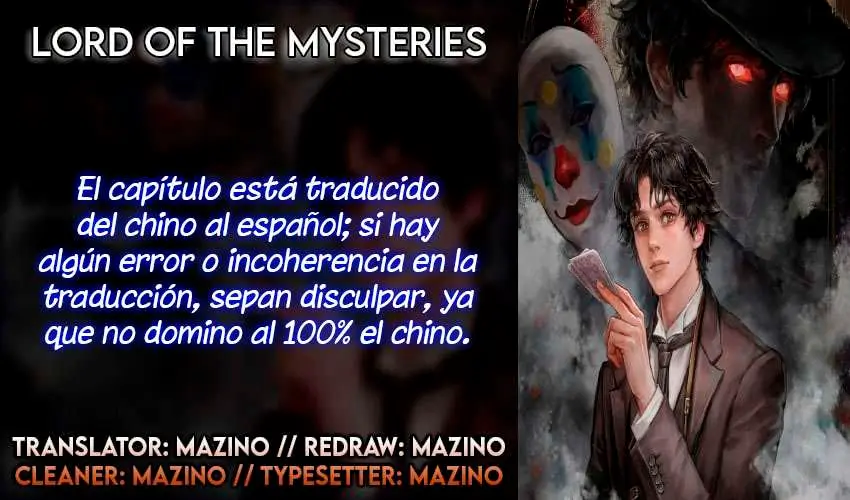 Señor de los Misterios [Remake] capítulo 14 página 1