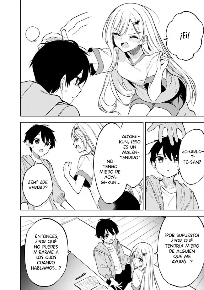 Maigo ni Natteita Youjo wo Tasuketara, Otonari ni Sumu Bishoujo Ryuugakusei ga Ie ni Asobi ni Kuru You ni Natta Ken ni Tsuite capítulo 17.1 página 4
