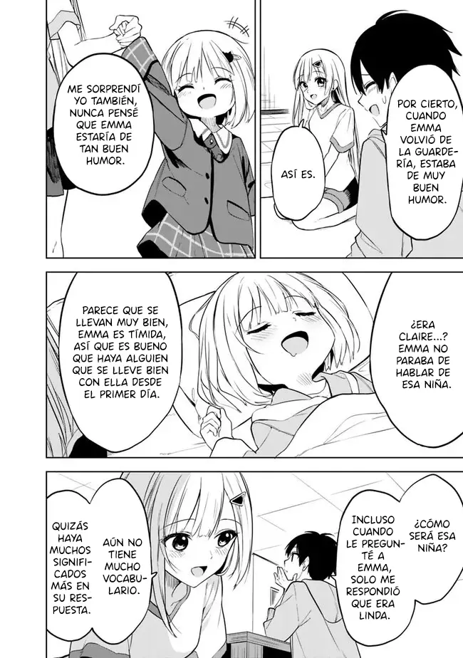 Maigo ni Natteita Youjo wo Tasuketara, Otonari ni Sumu Bishoujo Ryuugakusei ga Ie ni Asobi ni Kuru You ni Natta Ken ni Tsuite capítulo 17.1 página 6