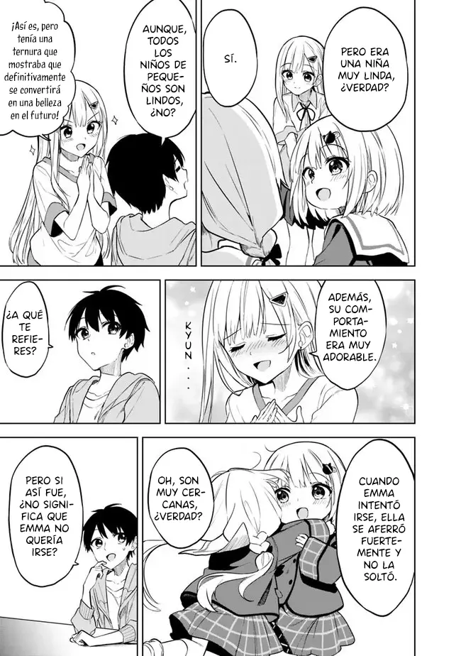 Maigo ni Natteita Youjo wo Tasuketara, Otonari ni Sumu Bishoujo Ryuugakusei ga Ie ni Asobi ni Kuru You ni Natta Ken ni Tsuite capítulo 17.1 página 7