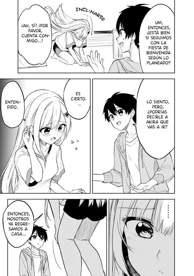 Maigo ni Natteita Youjo wo Tasuketara, Otonari ni Sumu Bishoujo Ryuugakusei ga Ie ni Asobi ni Kuru You ni Natta Ken ni Tsuite capítulo 17.2 página 9