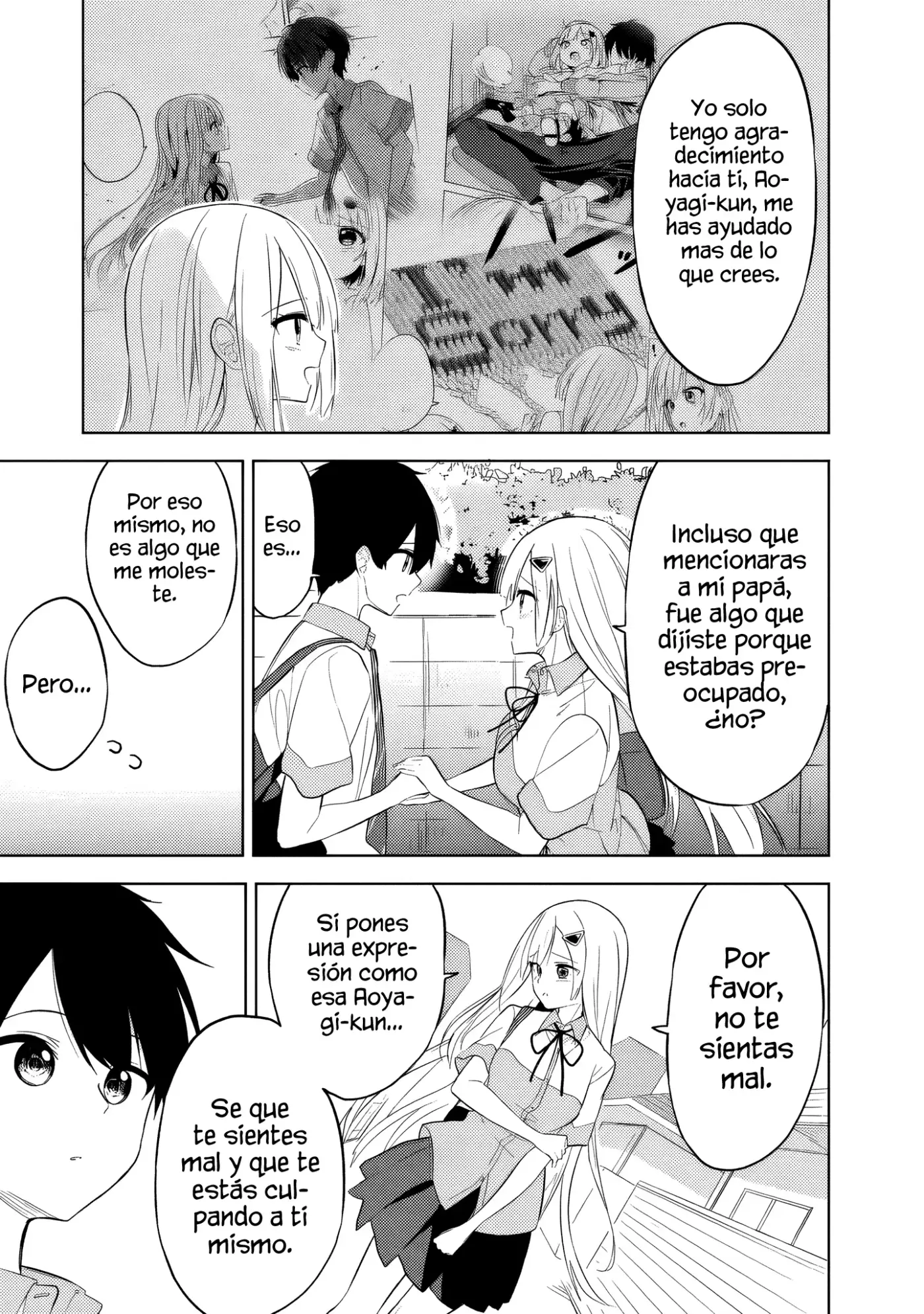 Maigo ni Natteita Youjo wo Tasuketara, Otonari ni Sumu Bishoujo Ryuugakusei ga Ie ni Asobi ni Kuru You ni Natta Ken ni Tsuite capítulo 29 página 4