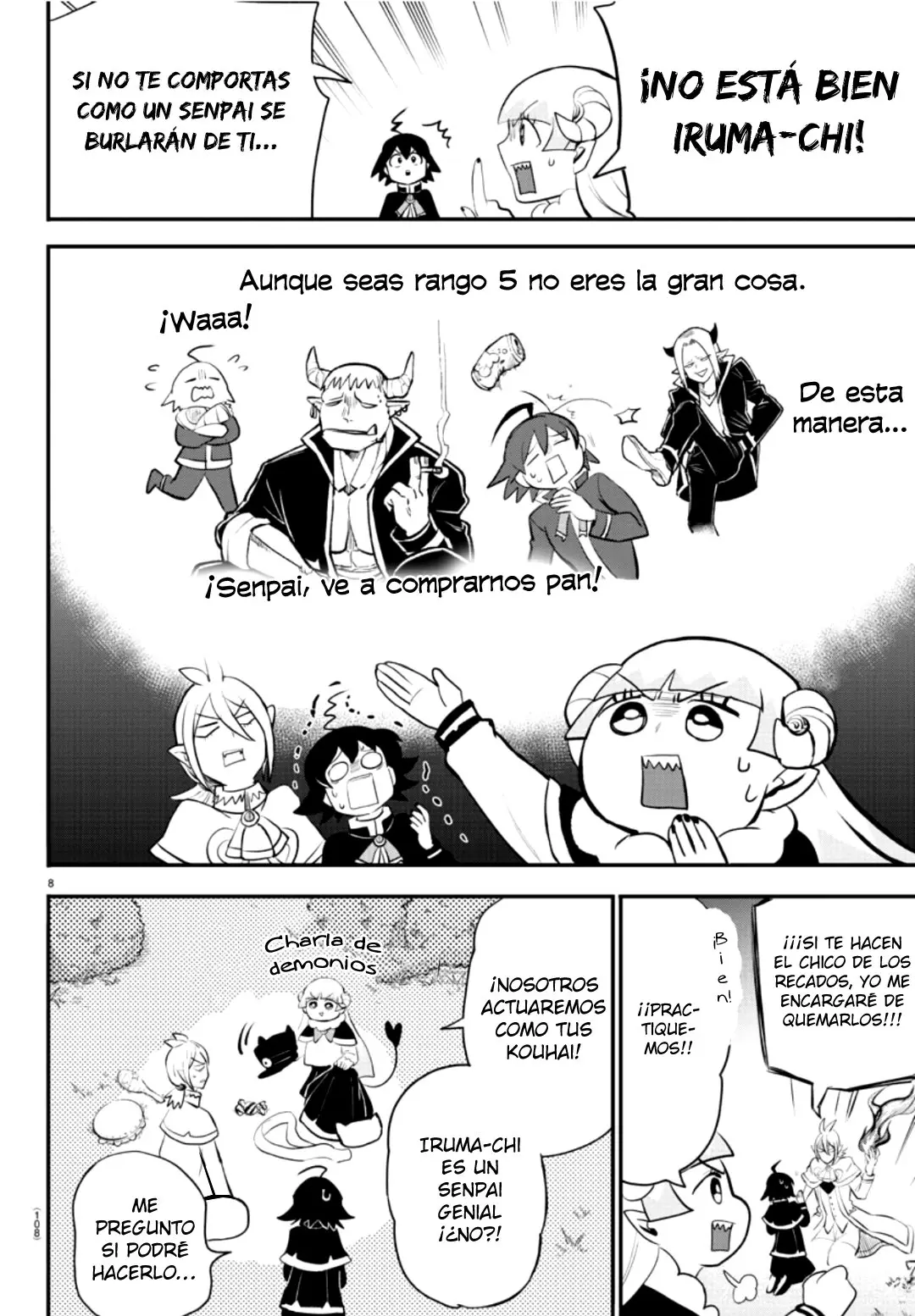 Mairimashita! Iruma-kun capítulo 204 página 10