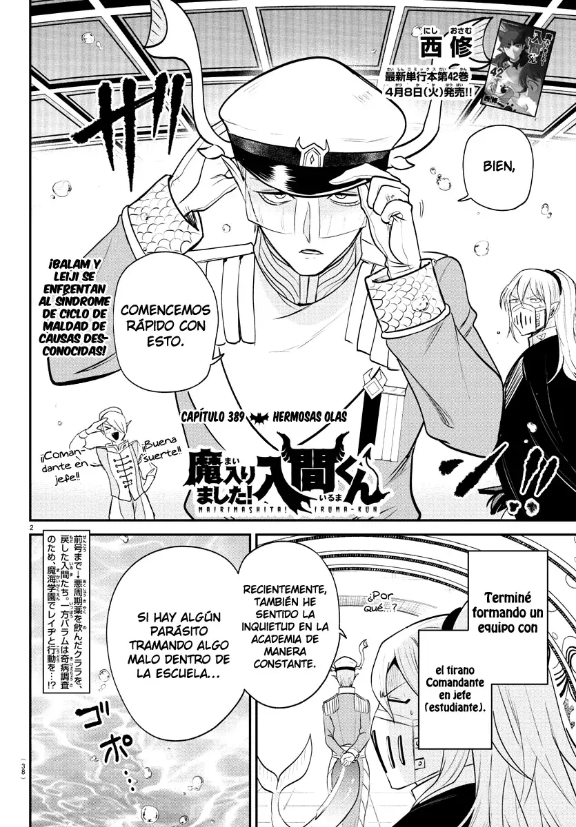 Mairimashita! Iruma-kun capítulo 389 página 5