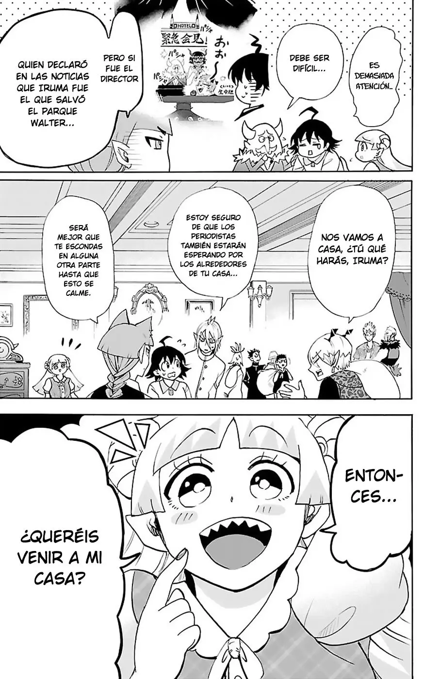 Mairimashita! Iruma-kun capítulo 89 página 5