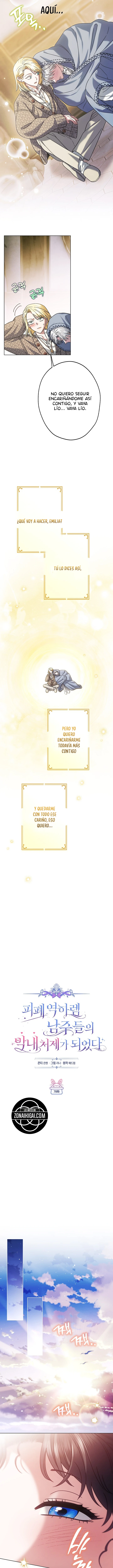 Me convertí en la cuñada de los protagonistas masculinos del harem inverso arruinado capítulo 78 página 8