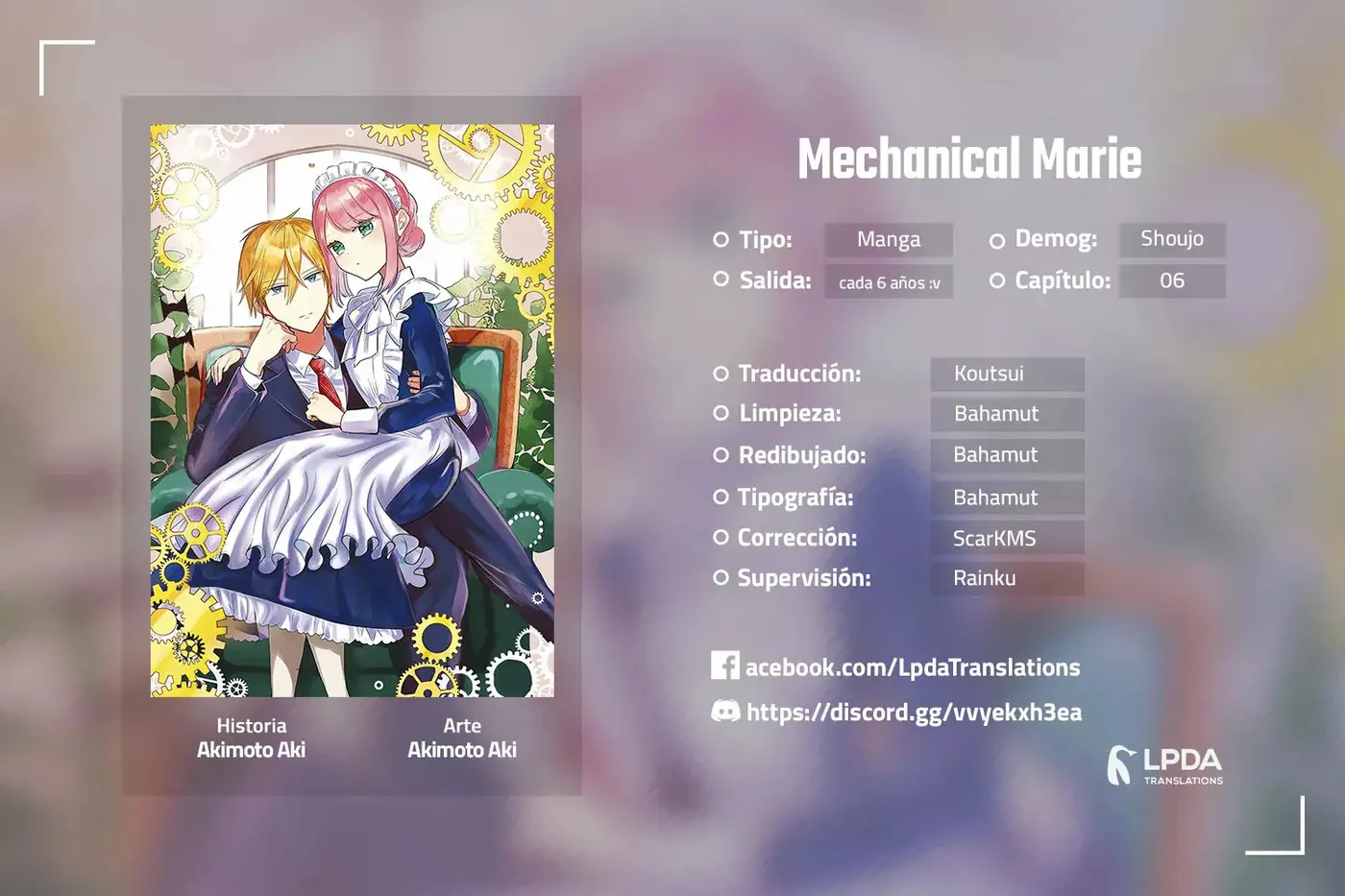Mechanical Marie capítulo 6 página 1