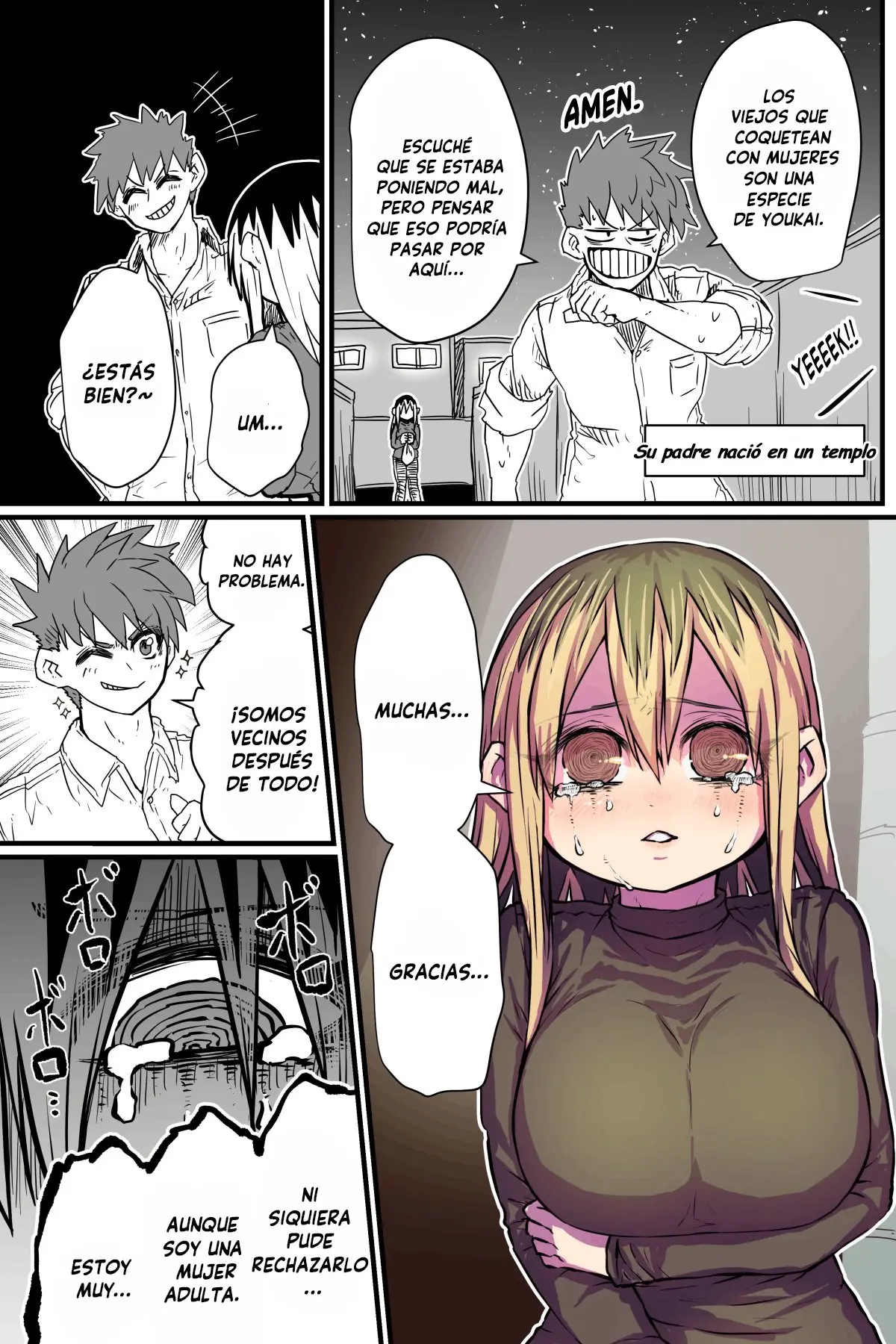 Mi vecina estrella me hechizo capítulo 1 página 5