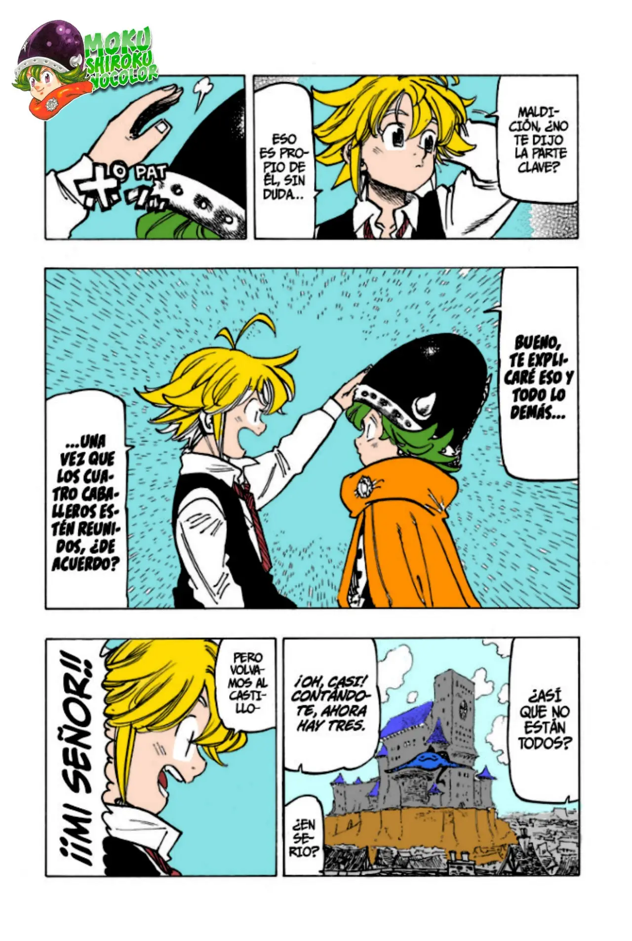 Mokushiroku No Yonkishi capítulo 53.5 página 4