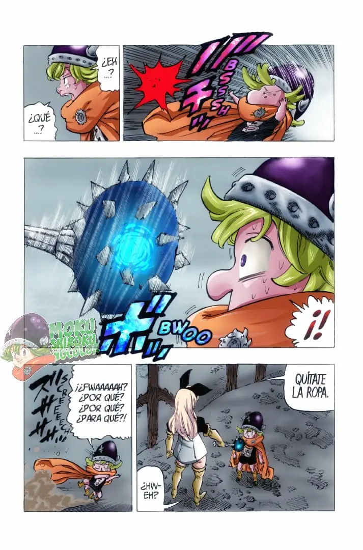 Mokushiroku No Yonkishi capítulo 53.5 página 9