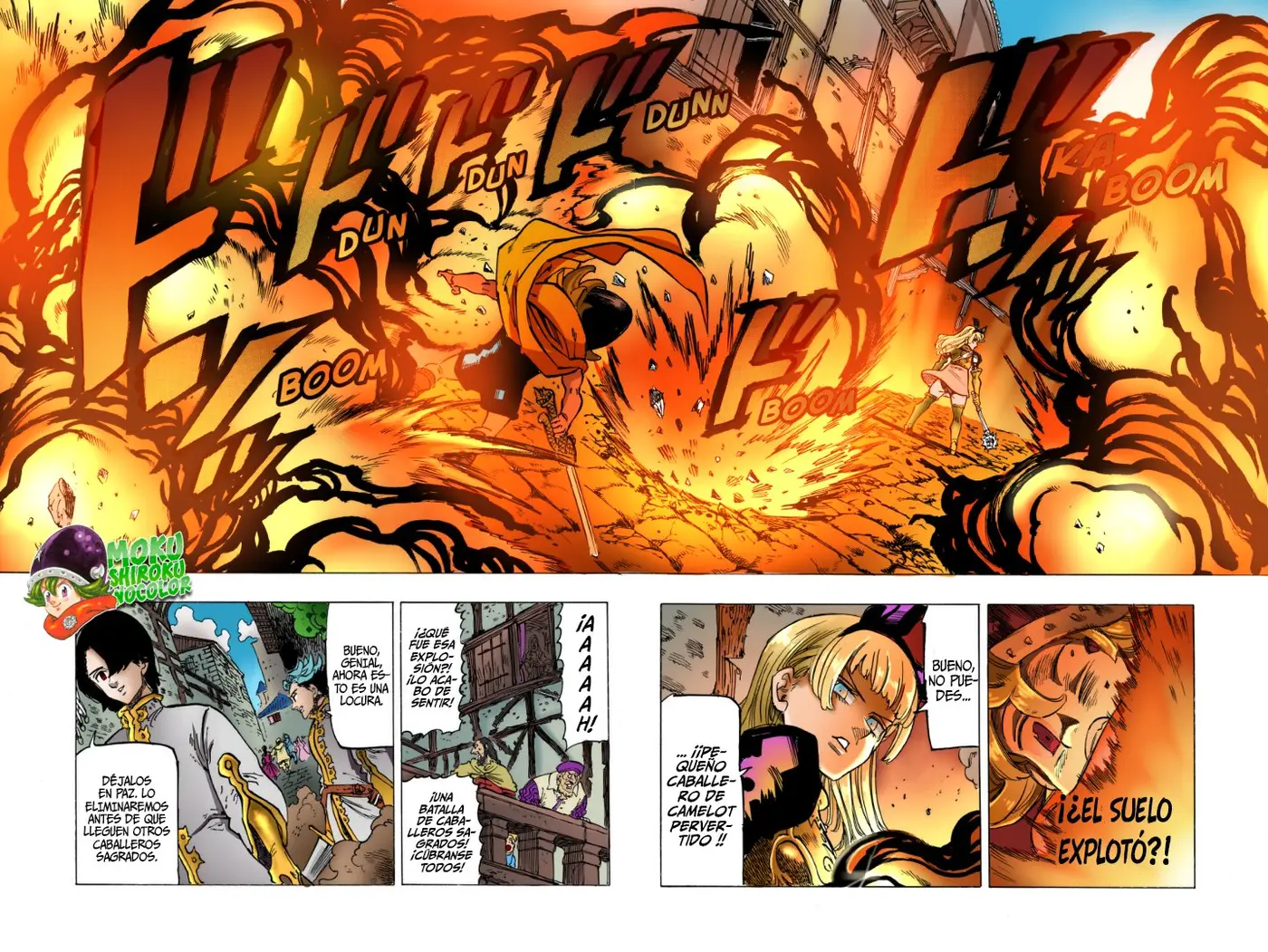 Mokushiroku No Yonkishi capítulo 54.5 página 5