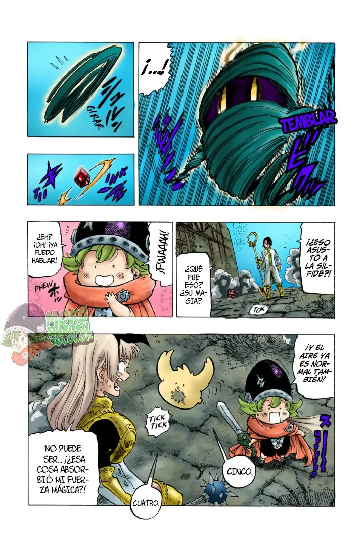 Mokushiroku No Yonkishi capítulo 54.5 página 8