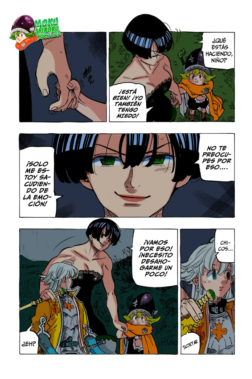 Mokushiroku No Yonkishi capítulo 65.5 página 4