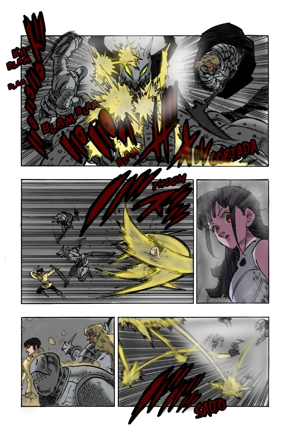 Mokushiroku No Yonkishi capítulo 65.5 página 7