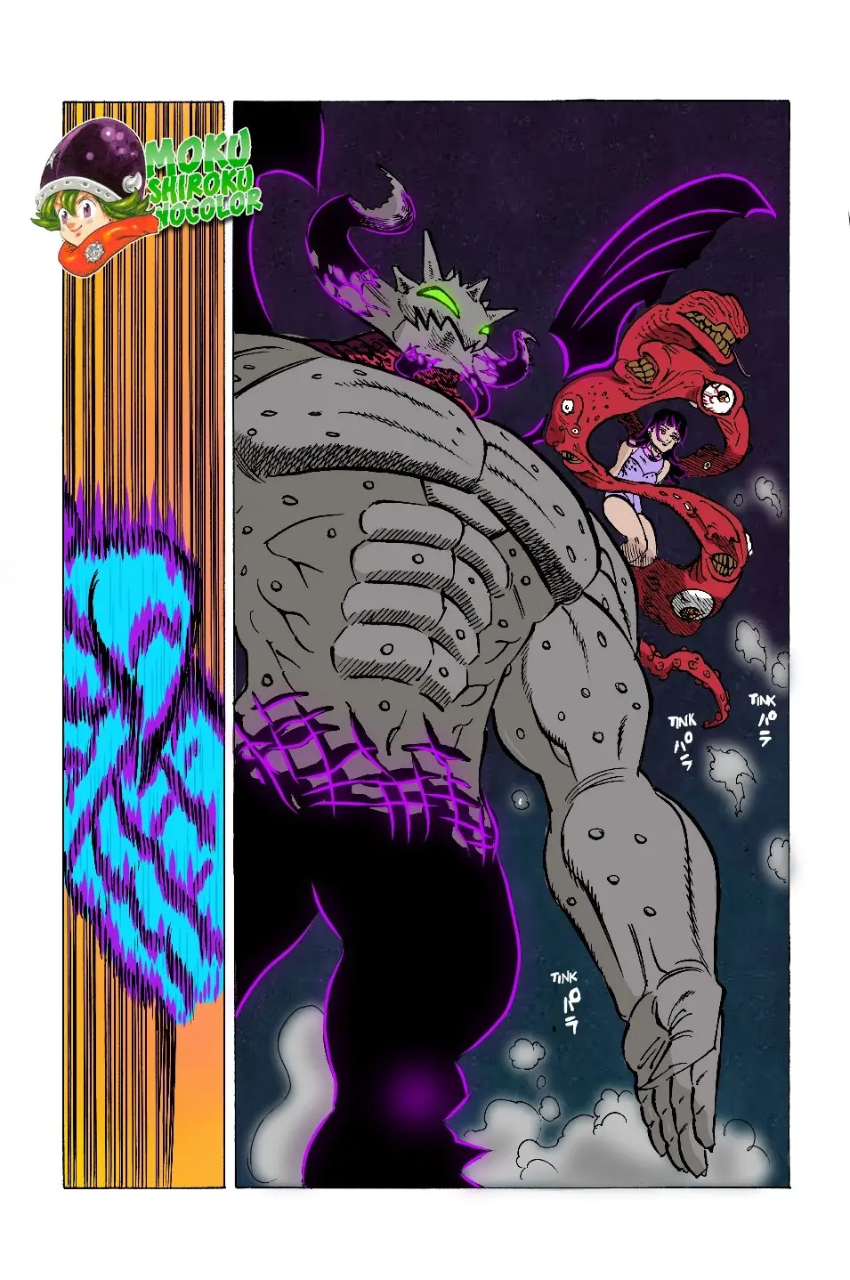 Mokushiroku No Yonkishi capítulo 65.5 página 8
