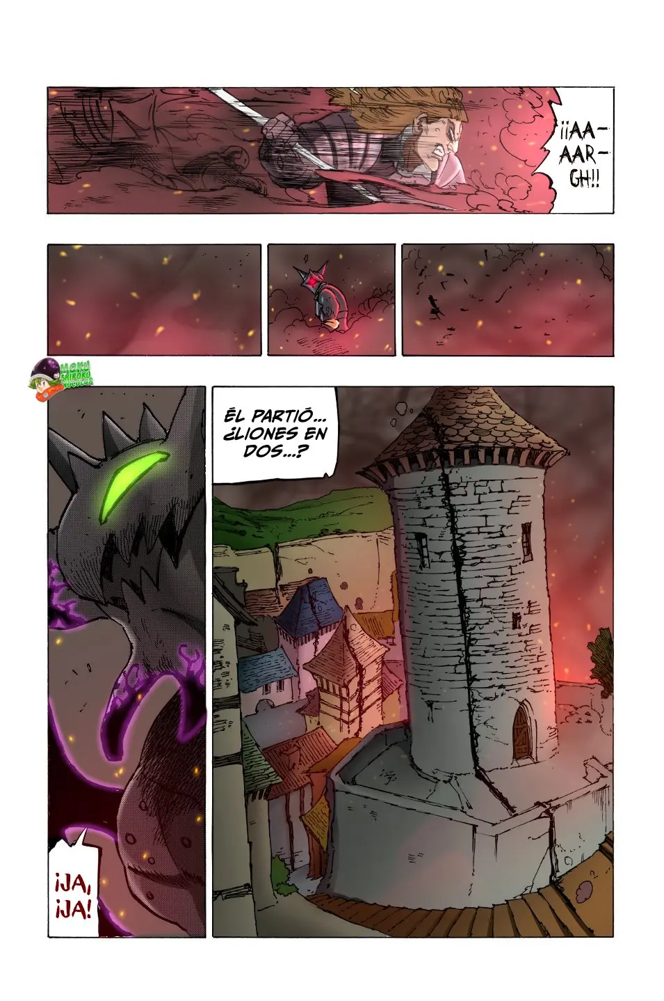 Mokushiroku No Yonkishi capítulo 65.5 página 10
