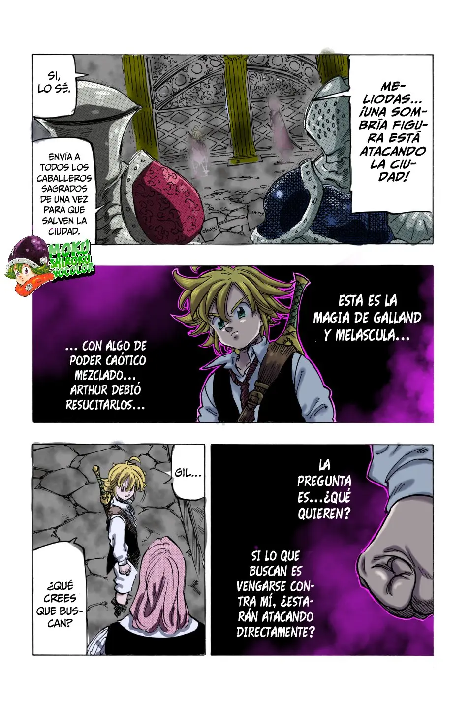 Mokushiroku No Yonkishi capítulo 65.5 página 13
