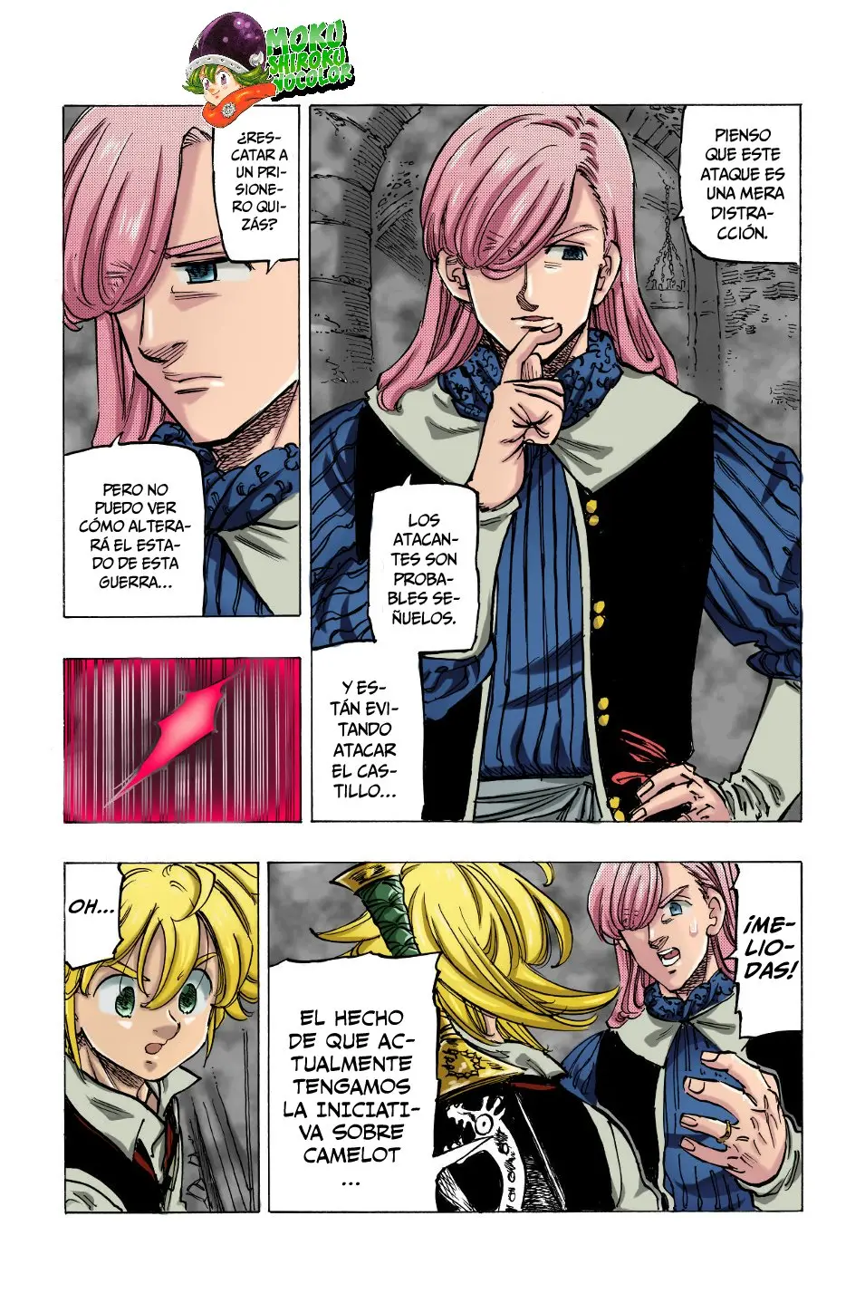 Mokushiroku No Yonkishi capítulo 65.5 página 14
