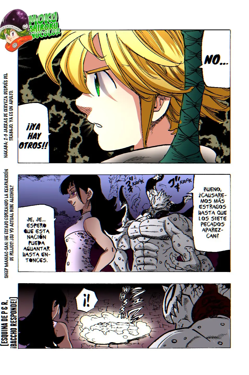 Mokushiroku No Yonkishi capítulo 65.5 página 16