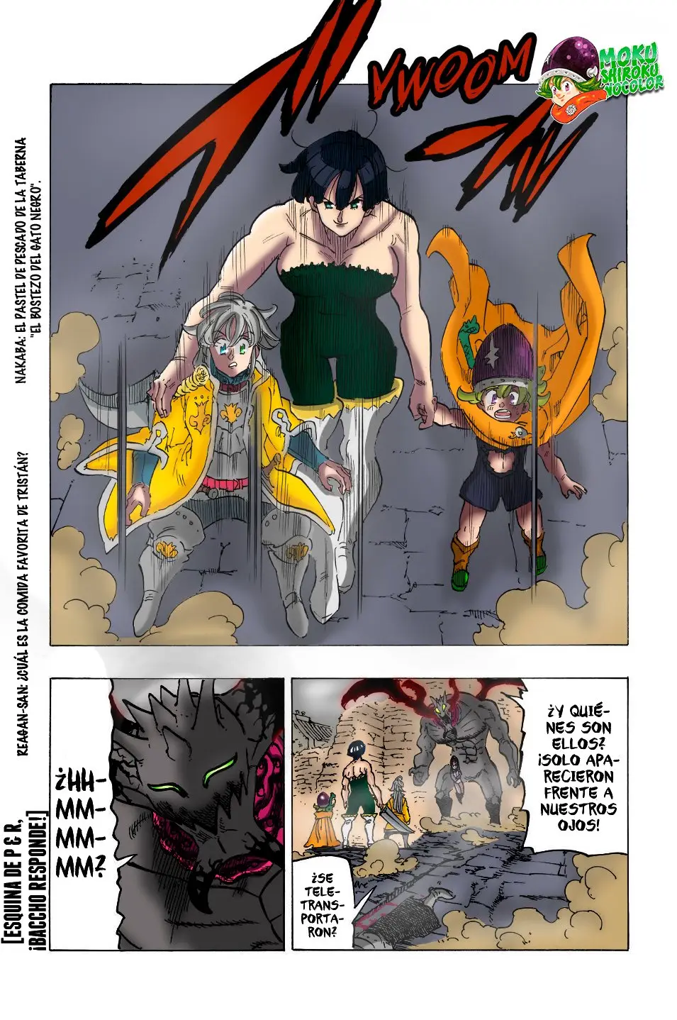 Mokushiroku No Yonkishi capítulo 65.5 página 17