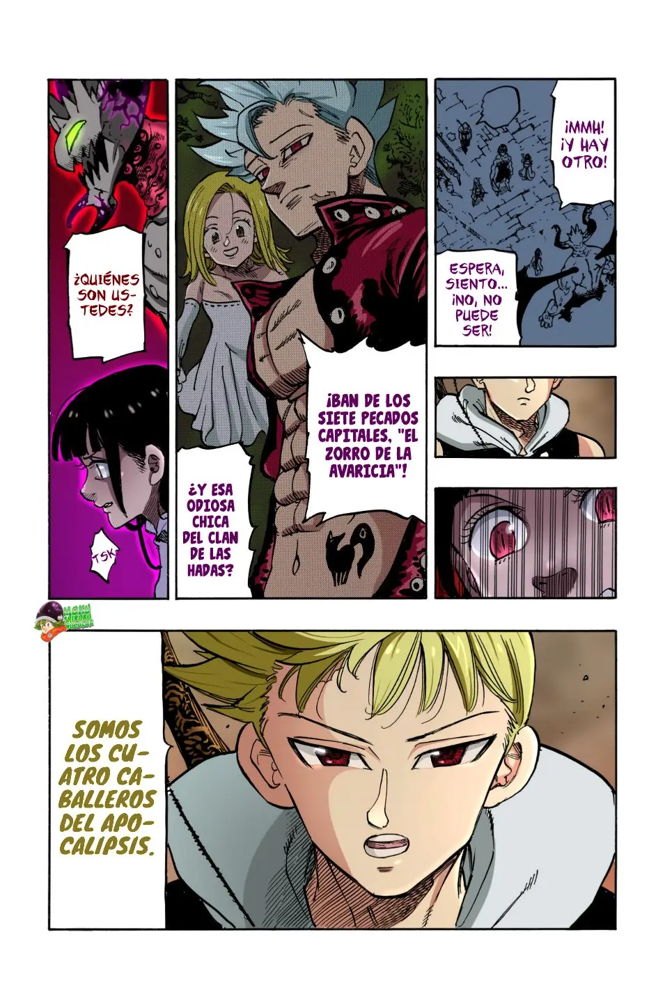 Mokushiroku No Yonkishi capítulo 65.5 página 20