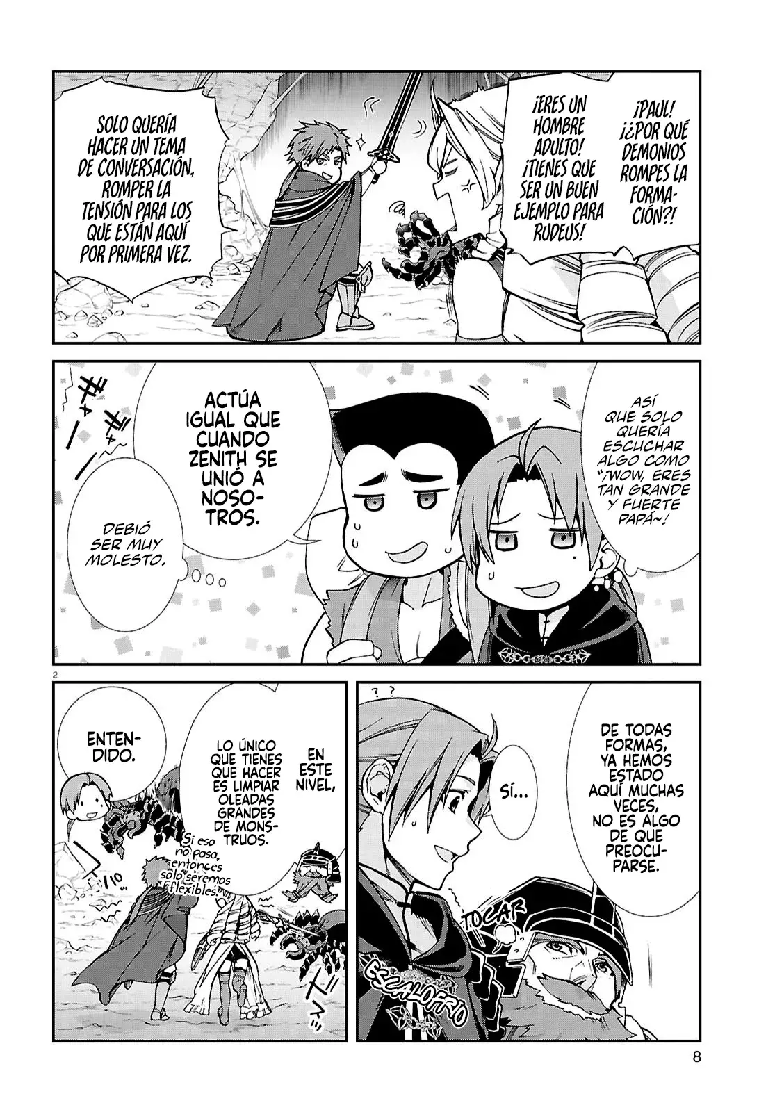 Mushoku Tensei ~Isekai Ittara Honki Dasu~ capítulo 102 página 8