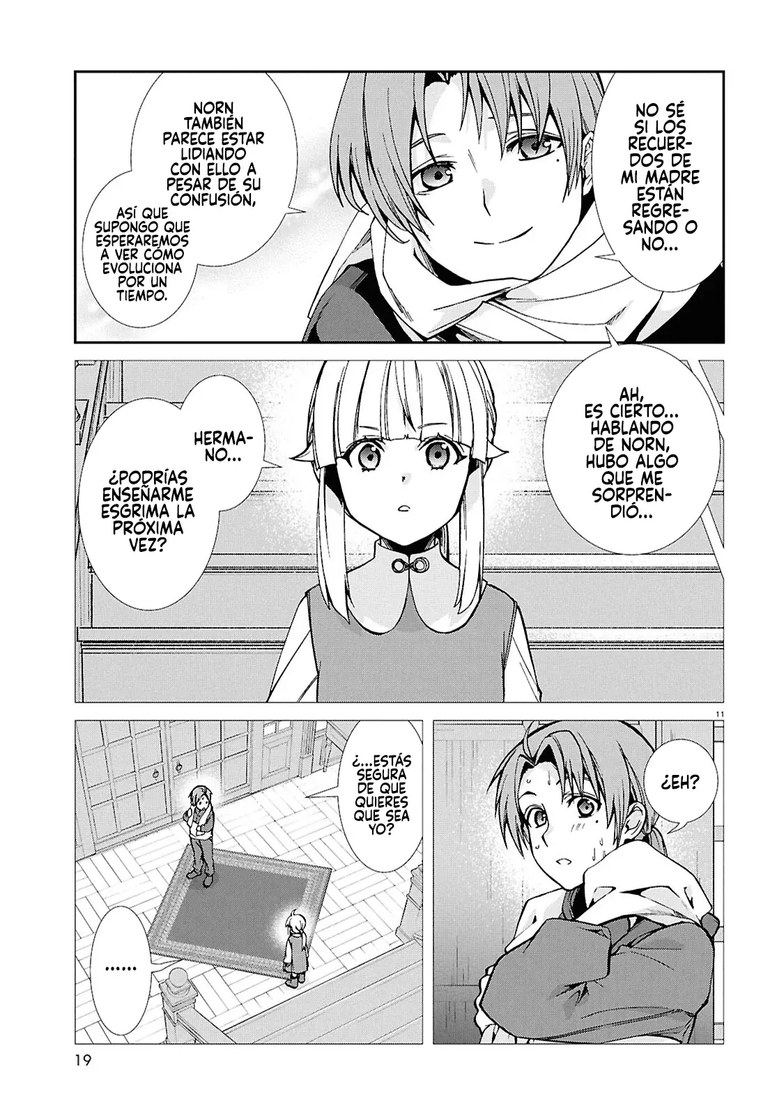 Mushoku Tensei ~Isekai Ittara Honki Dasu~ capítulo 117 página 18