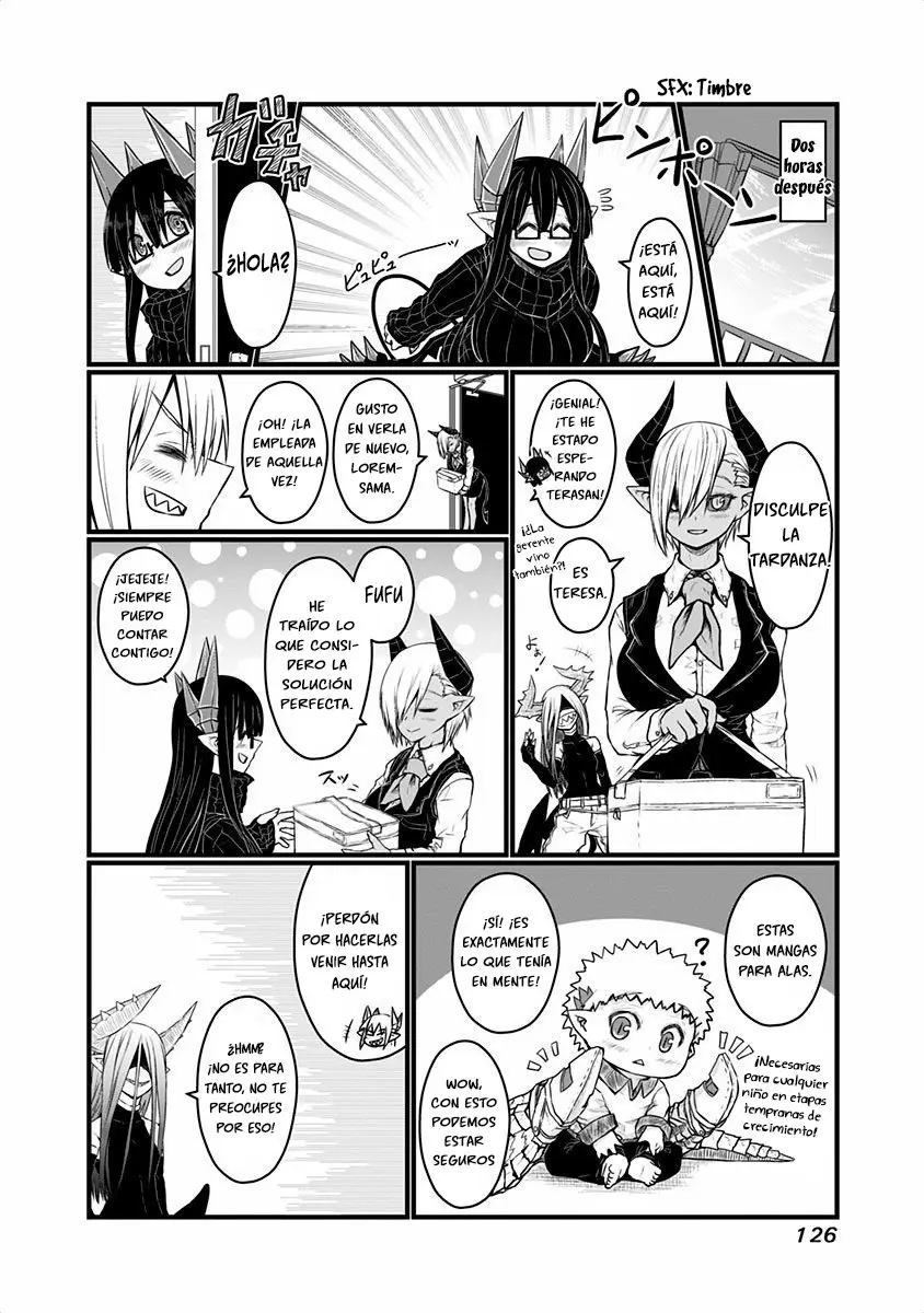Musuko ga Kawaikute Shikataganai Mazoku no Hahaoya capítulo 47 página 8
