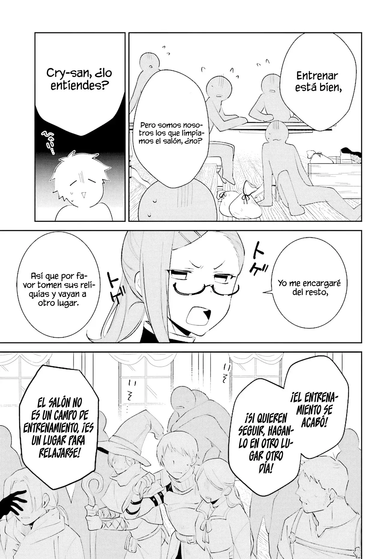 Nageki No Bourei Wa Intai Shitai - Saijiyaku Hanta Ni Yoru Saikiyou Patei Ikusei Jutsu capítulo 39.1 página 14
