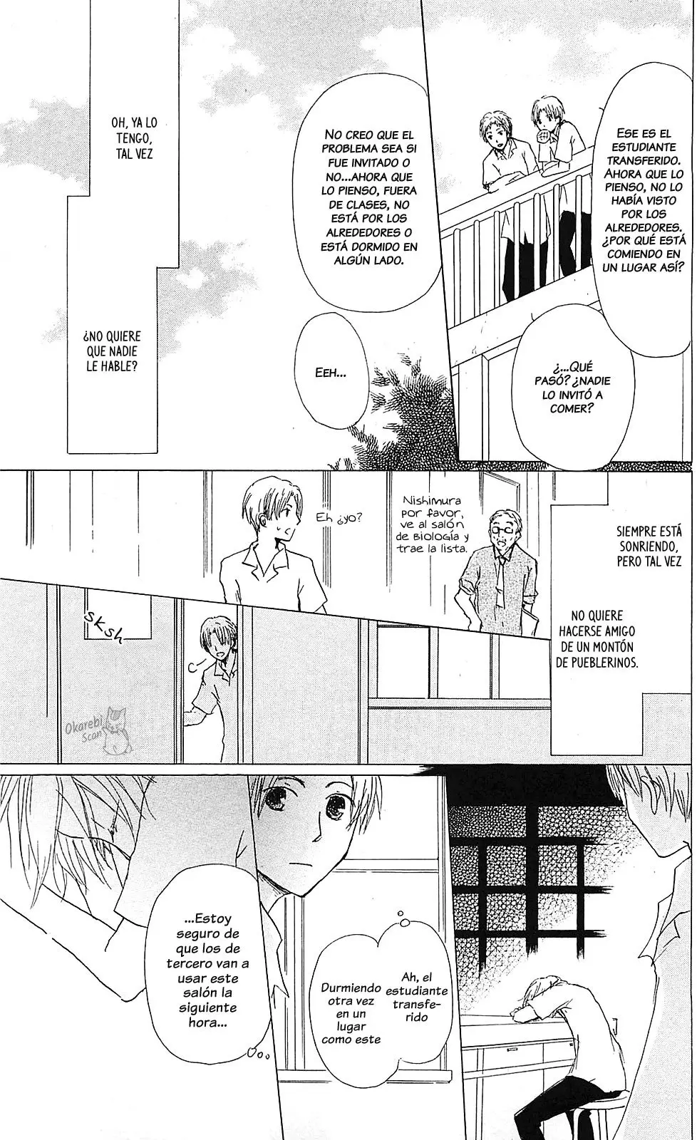 Natsume Yuujinchou capítulo 54.1 página 8