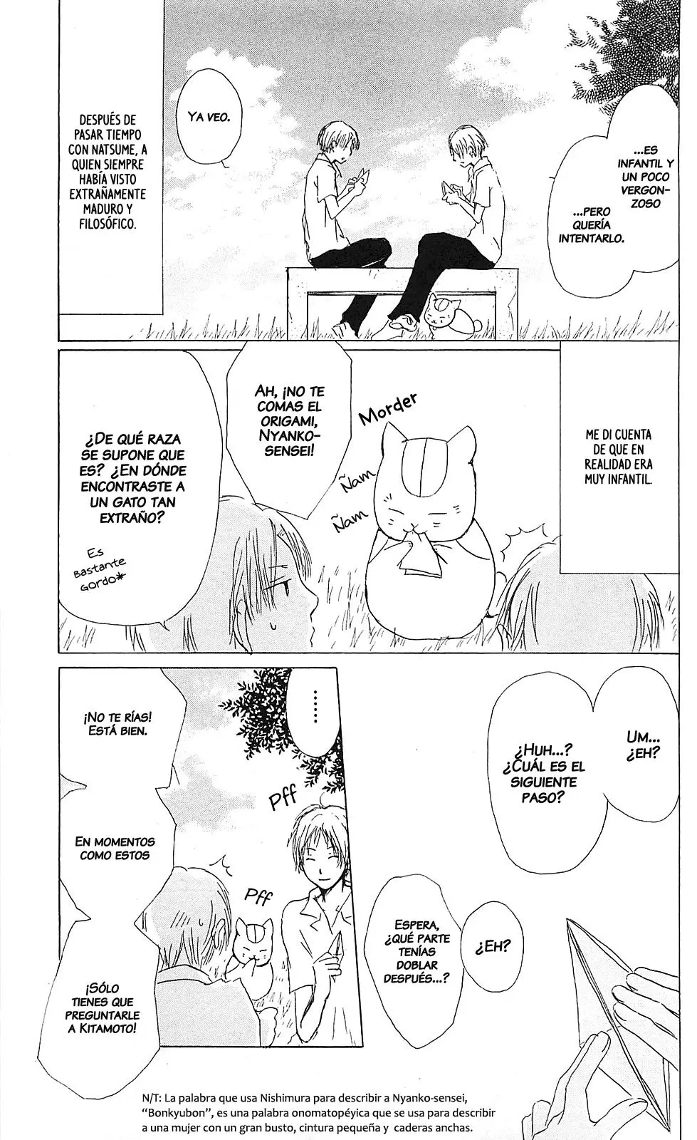 Natsume Yuujinchou capítulo 54.1 página 32