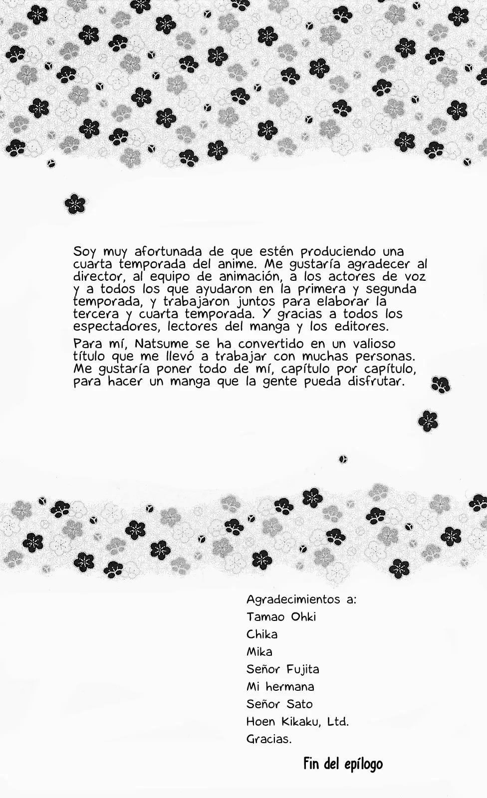 Natsume Yuujinchou capítulo 54.2 página 45