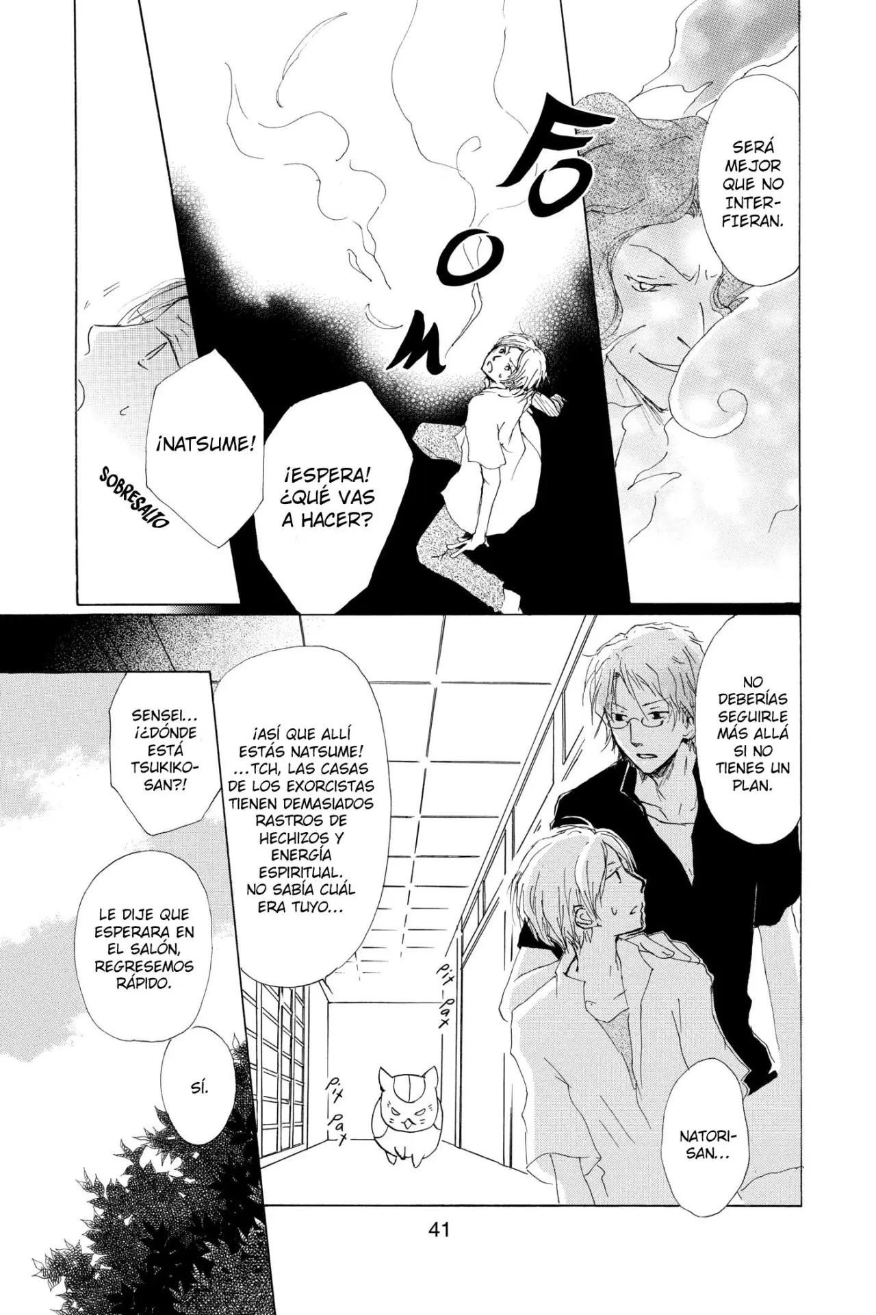 Natsume Yuujinchou capítulo 61 página 8