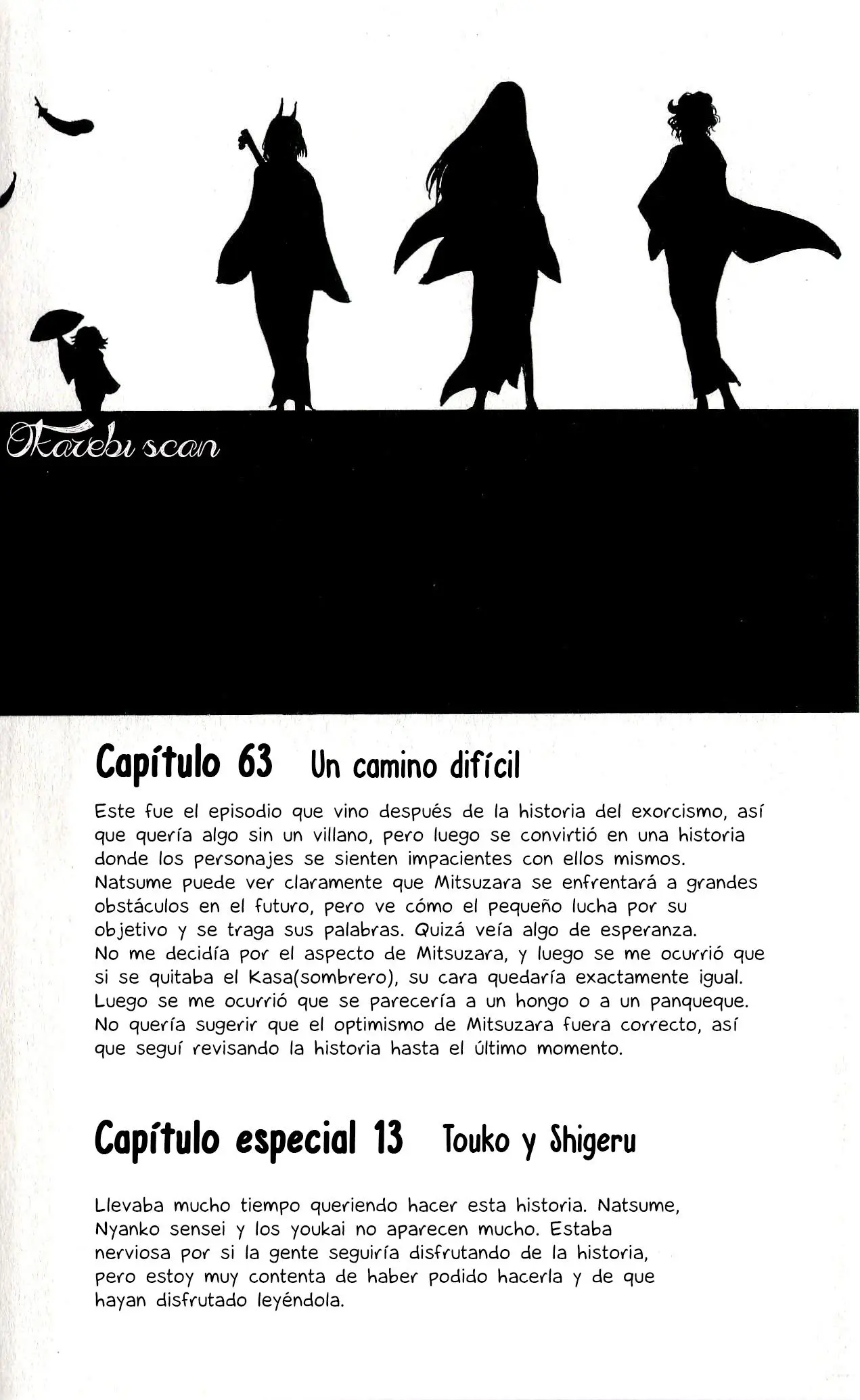 Natsume Yuujinchou capítulo 63.1 página 47