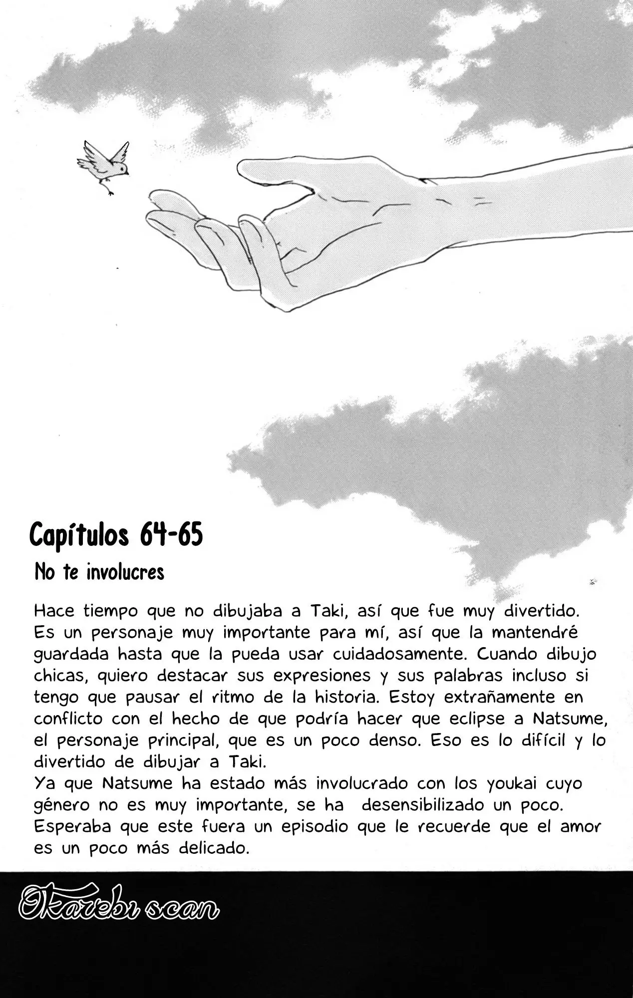Natsume Yuujinchou capítulo 67.5 página 46
