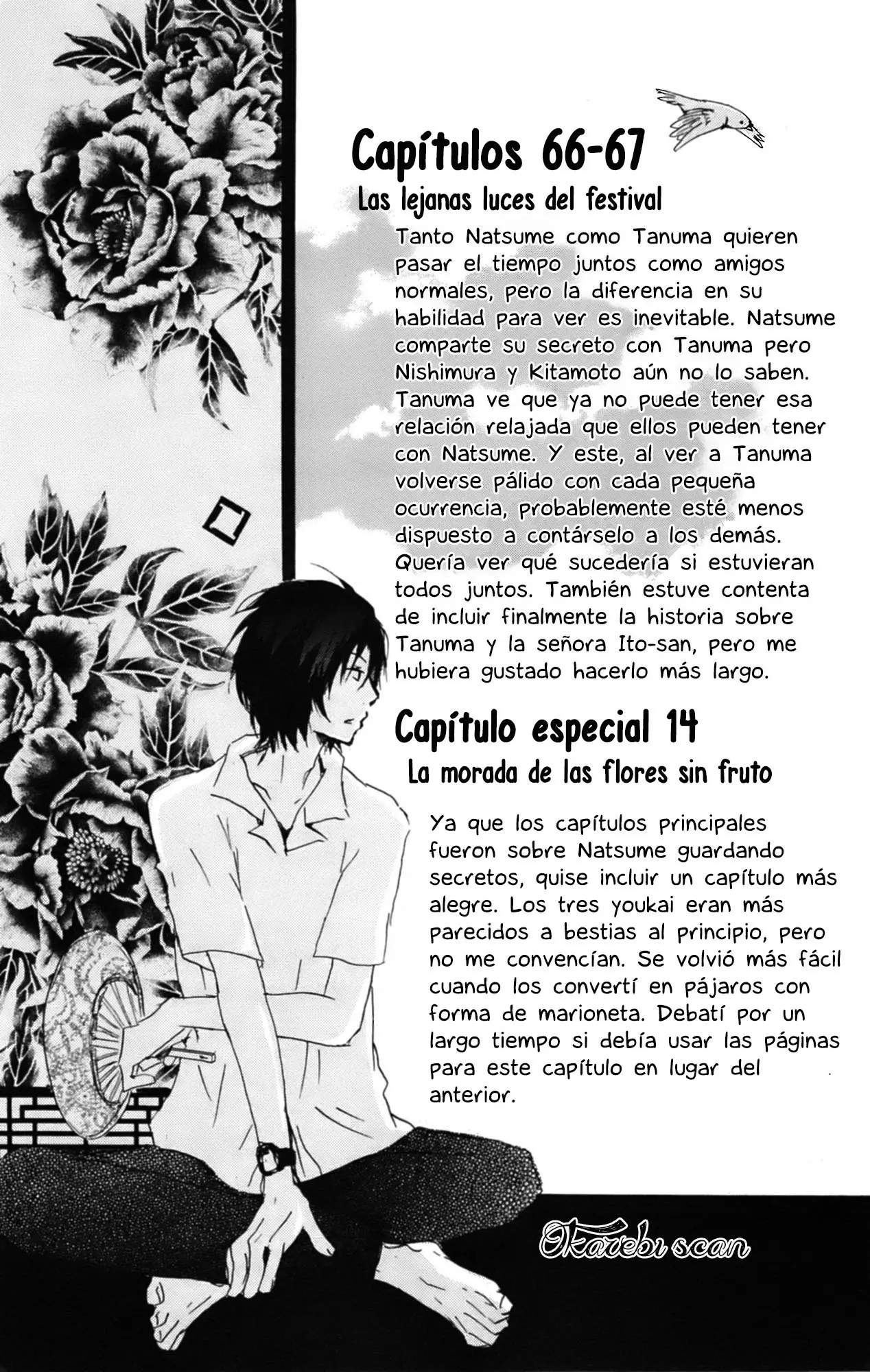 Natsume Yuujinchou capítulo 67.5 página 47