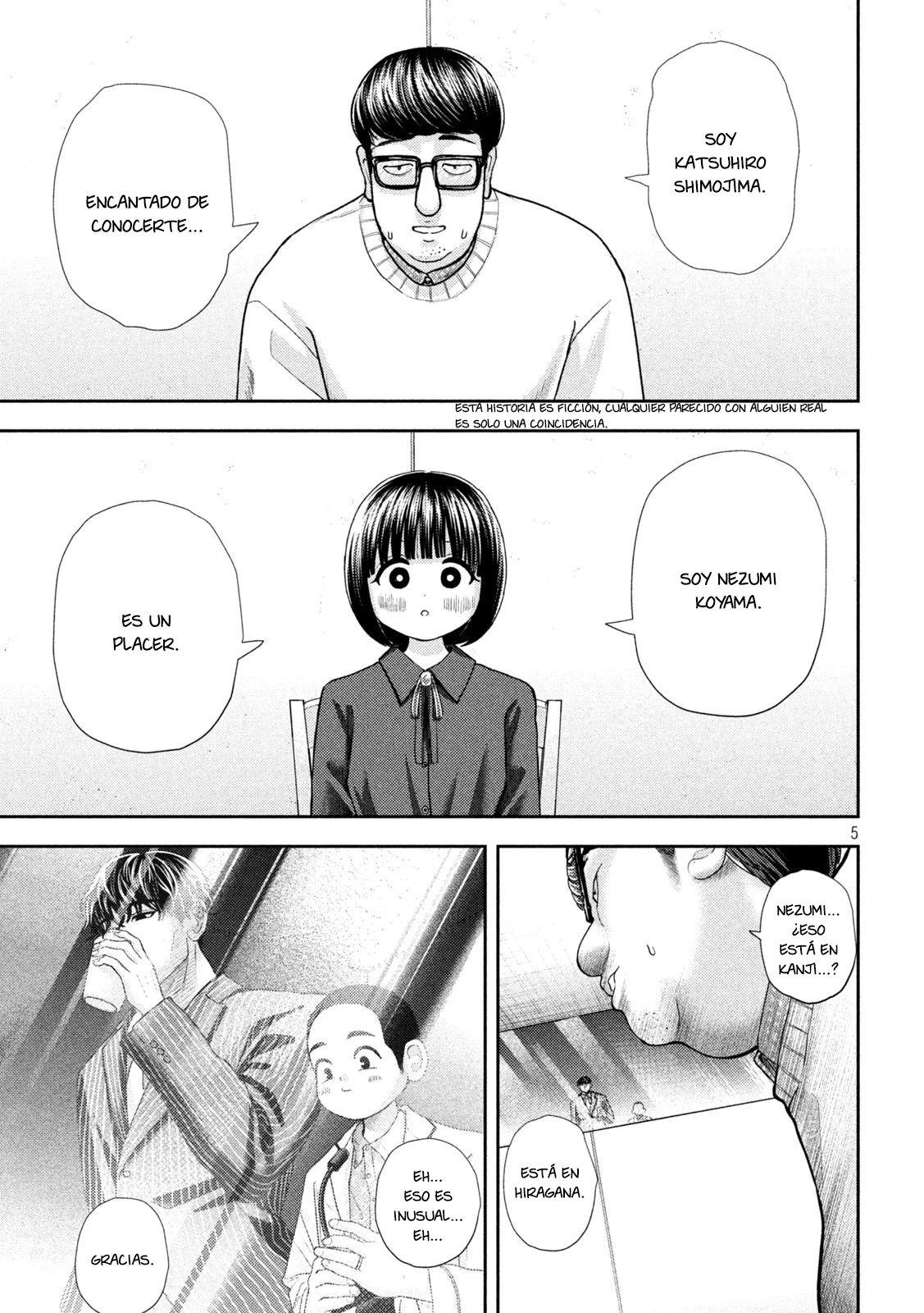 Nezumi's First Love capítulo 45 página 5