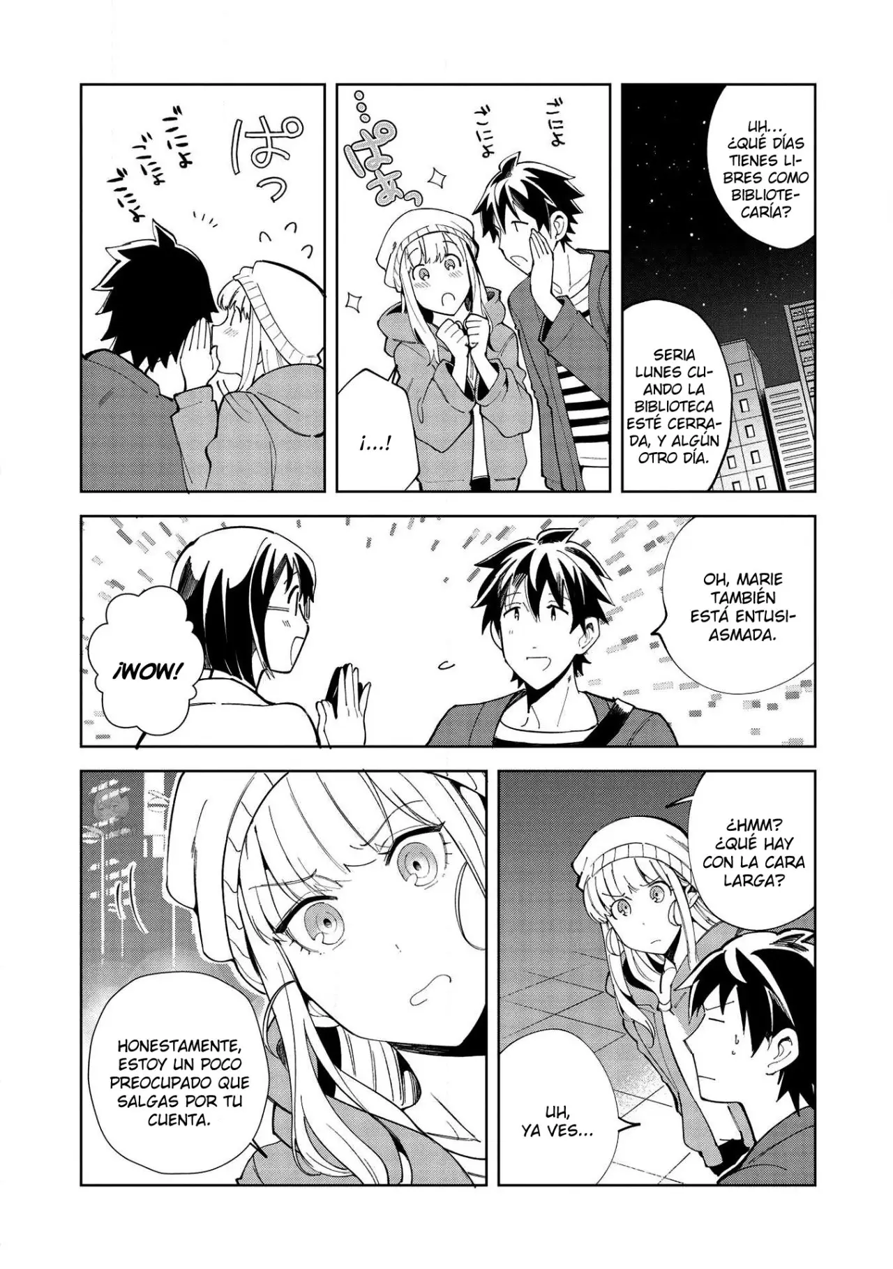 Nihon E Youkoso Elf-san capítulo 18 página 4