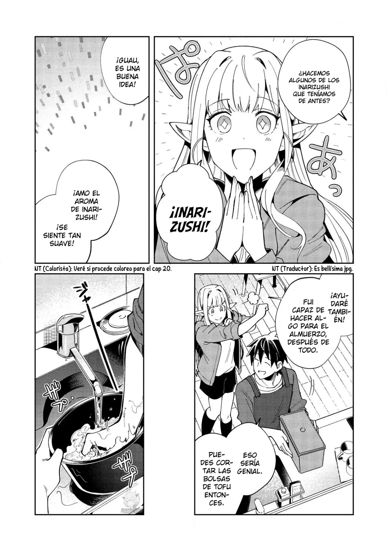 Nihon E Youkoso Elf-san capítulo 18 página 10
